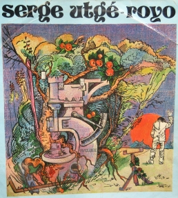 pochette de disque d'utgé-royo avec référence à fives-lille (1978)